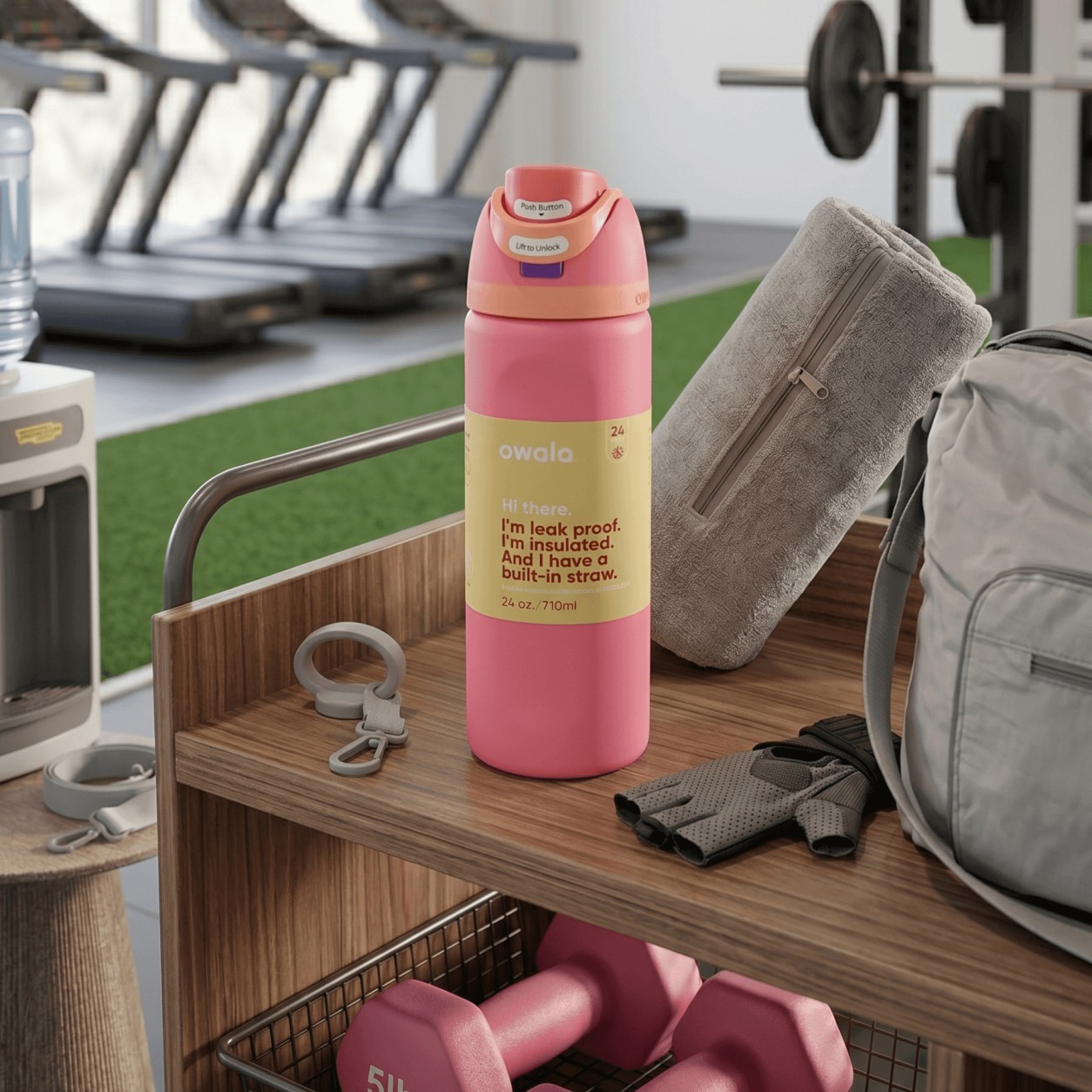The gym kit: Sweat, Don’t Settle
