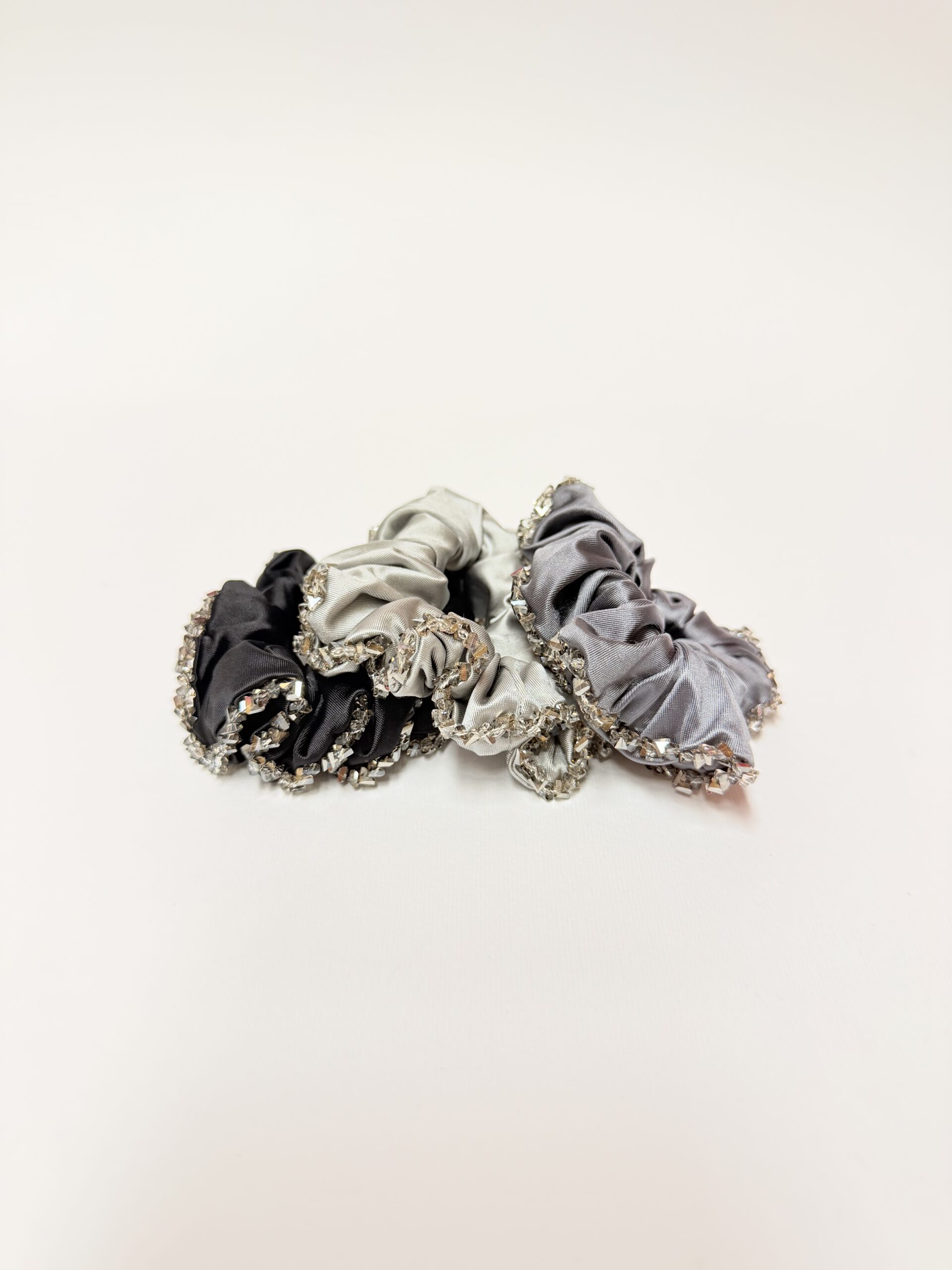 Crystal Scrunchies (Pack of 3)